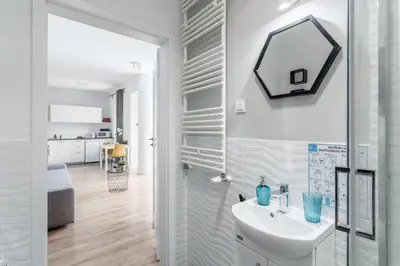 Plan piętra w obiekcie Warsaw City Apartments Praga