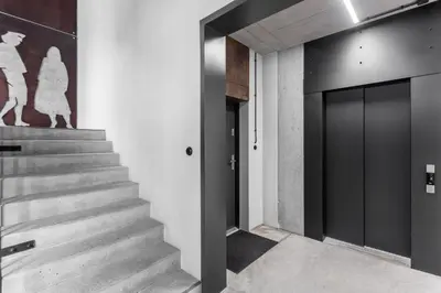 Plan piętra w obiekcie Warsaw City Apartments Praga