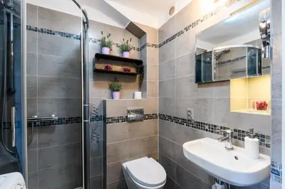 Łazienka w obiekcie Budgetplus Key Apartaments Pańska