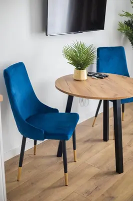 Część wypoczynkowa w obiekcie Business Park Blue Studio by BookingHost
