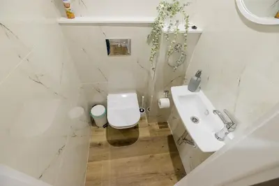 Łazienka w obiekcie ShortStayPoland Żelazna (B146)