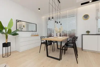 Plan piętra w obiekcie Loft Apartment with Parking in Warsaw by Noclegi Renters