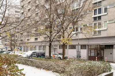 Budynek, w którym mieści się apartament
