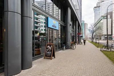 Budynek, w którym mieści się apartament