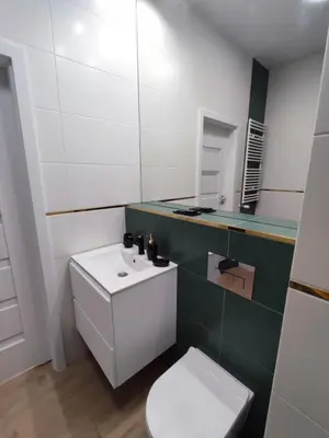 Łazienka w obiekcie Geodezyjna 72 Apartment