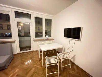 Telewizja i/lub zestaw kina domowego w obiekcie YOURAPART Wilcza