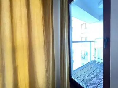 Balkon lub taras w obiekcie Superior Pulawska, 4 rooms, 3 bedrooms, Metro! Recepcion24h!