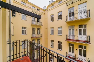 Balkon lub taras w obiekcie ShortStayPoland Brzeska B147