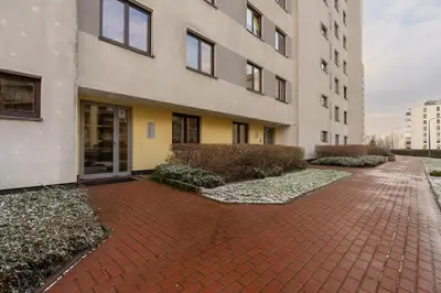 Budynek, w którym mieści się apartament