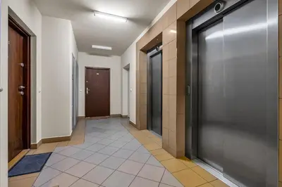 Plan piętra w obiekcie Metro Bemowo Comfort Studio by BookingHost