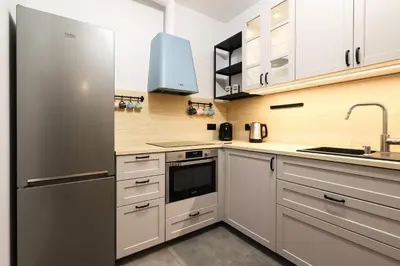 Kuchnia lub aneks kuchenny w obiekcie 2HomeRent Nowa Mangalia