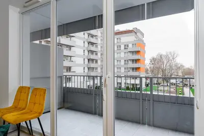 Balkon lub taras w obiekcie ShortStayPoland Komputerowa (B148)