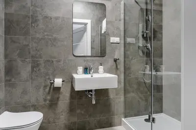 Łazienka w obiekcie ShortStayPoland Komputerowa (B148)