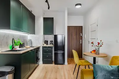 Kuchnia lub aneks kuchenny w obiekcie ShortStayPoland Komputerowa (B148)