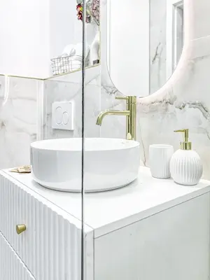 Łazienka w obiekcie Gold Premium 2-bedroom Suite 100m from Central Station, modern&high standard