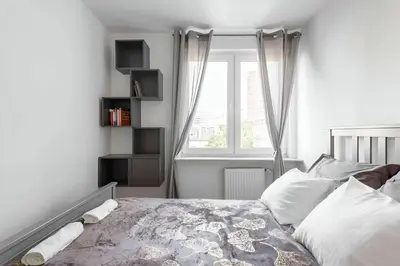 Łóżko lub łóżka w pokoju w obiekcie Leisure Central Zlota Lovely 2 Bedroom