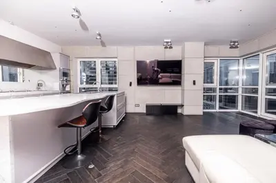 Kuchnia lub aneks kuchenny w obiekcie Black Pearl - Amazing City View, 130 sqm