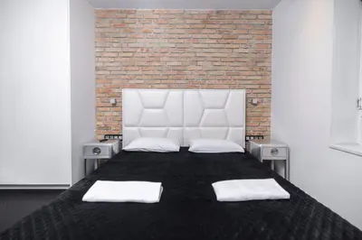 Łóżko lub łóżka w pokoju w obiekcie Black Pearl - Amazing City View, 130 sqm