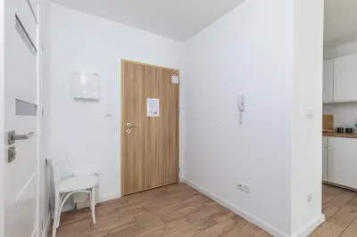 Kuchnia lub aneks kuchenny w obiekcie SuperApart Habicha apt77 - Blisko PKP i Factory Ursus