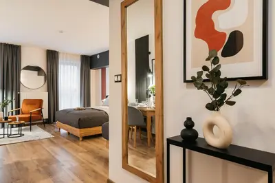 Część wypoczynkowa w obiekcie ORSO Rooms & Apartments by StayLab