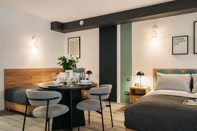 Część wypoczynkowa w obiekcie ORSO Rooms & Apartments by StayLab