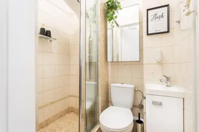 Łazienka w obiekcie Urban Escape Studio Koszykowa