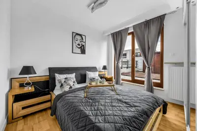 Plan piętra w obiekcie Sokratesa Business Apartments - 52m2 Terrace, Parking, Metro Nearby - by Rentujemy