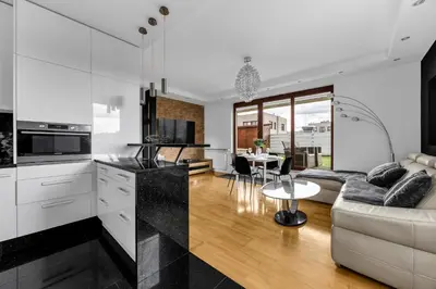 Plan piętra w obiekcie Sokratesa Business Apartments - 52m2 Terrace, Parking, Metro Nearby - by Rentujemy