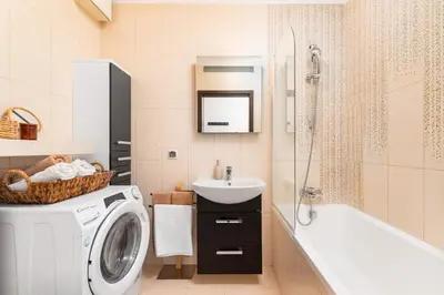 Łazienka w obiekcie Apartament Mokotów -basen-
