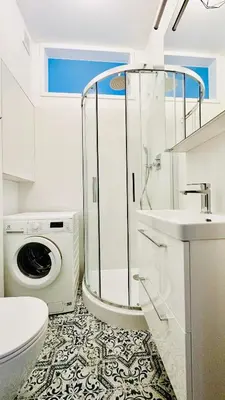 Łazienka w obiekcie Baja Apartment Warsaw