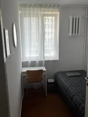 Łóżko lub łóżka w pokoju w obiekcie Warszawa Zachodnia