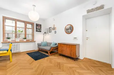 Część wypoczynkowa w obiekcie Dymińska 10A by Homeprime