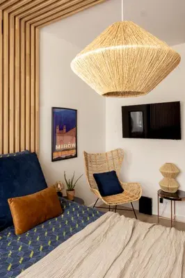 Łóżko lub łóżka w pokoju w obiekcie Studio Superior Koszykowa / Plac Zbawiciela