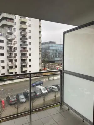 Budynek, w którym mieści się apartament
