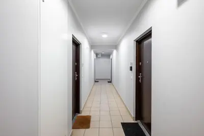 Plan piętra w obiekcie Metro Młynów Homely Apartment by BookingHost
