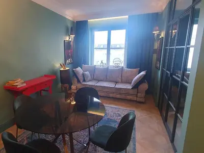 Część wypoczynkowa w obiekcie Old Town Apartment A