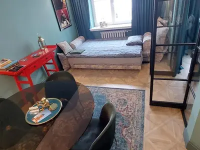 Łóżko lub łóżka w pokoju w obiekcie Old Town Apartment A