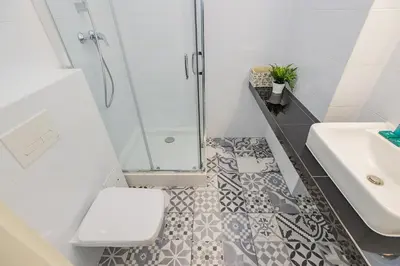 Łazienka w obiekcie ShortStayPoland Bonifraterska (B149)