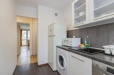 Kuchnia lub aneks kuchenny w obiekcie ShortStayPoland Bonifraterska (B149)