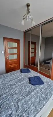 Łóżko lub łóżka w pokoju w obiekcie Kasia house