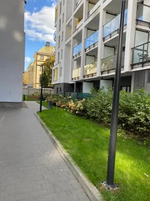 Ogród w obiekcie Apartament Wola City Link 4