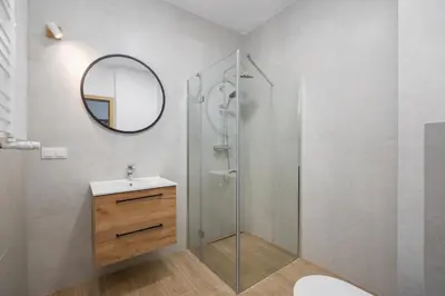 Łazienka w obiekcie Warsaw-Aparts Stegny