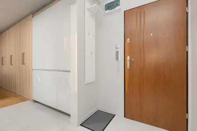 Plan piętra w obiekcie Stylish Apartment with Balcony Żoliborz Warsaw by Noclegi Renters