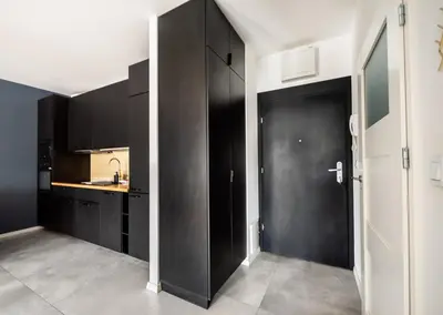 Kuchnia lub aneks kuchenny w obiekcie Praga Chic Apartment by BookingHost