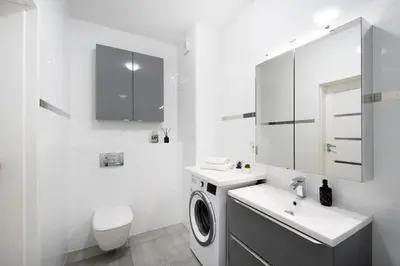Łazienka w obiekcie Gama Home Glebocka 5D, 2-6 Guests