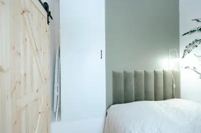 Łóżko lub łóżka w pokoju w obiekcie Puławska 11 -Prywatny apartament 4 osobowy w centrum Warszawy - Better Rental