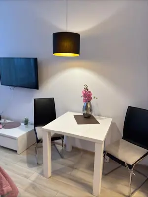 Telewizja i/lub zestaw kina domowego w obiekcie Zlatarooms 208