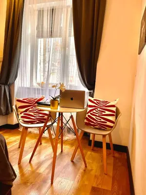 Część wypoczynkowa w obiekcie Amazing 1 room Condo Warszawa Center, Sauna (OS)