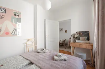 Łóżko lub łóżka w pokoju w obiekcie 7Heaven Dream