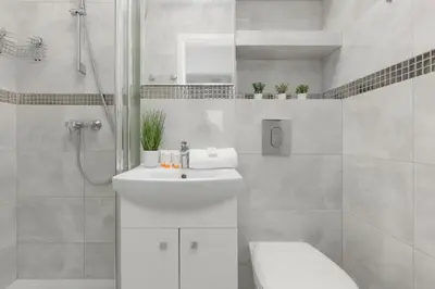 Łazienka w obiekcie City Center Chmielna 100